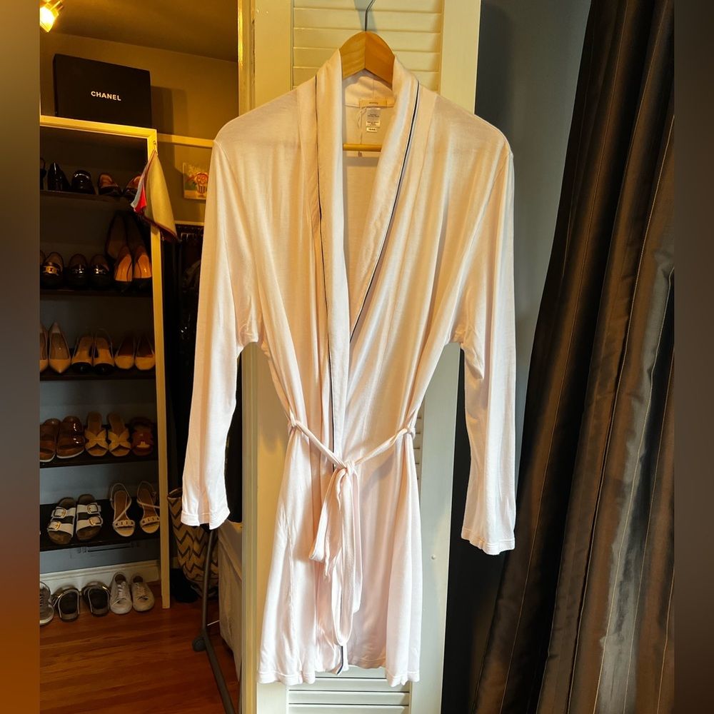 Eberjey The Wrap Soft Pink Robe